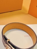 Louis Vuitton vintage leather bracelet Louis Vuitton bracelet - Image 4