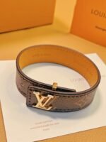 Louis Vuitton vintage leather bracelet Louis Vuitton bracelet