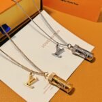 Louis Vuitton Diamond perfume Bottle Necklace