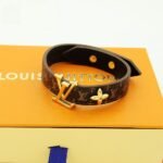 Louis Vuitton vintage leather rope bracelet