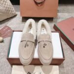 Loro Piana classic loafers Single shoe Wool single shoe