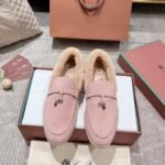 Loro Piana classic loafers Single shoe Wool single shoe