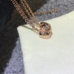 Chanel diamond patterned necklace with diamonds, color: rose gold, platinum, gold - Image 3