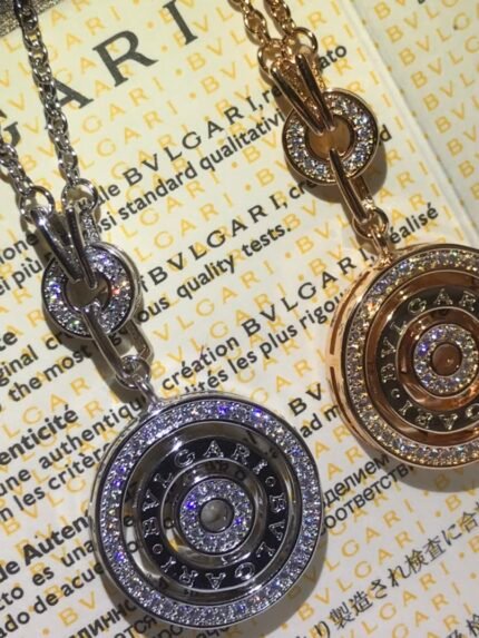 Bulgari's Time to Run Necklace