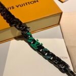 Louis Vuitton Green Colored Diamond Necklace - Image 5