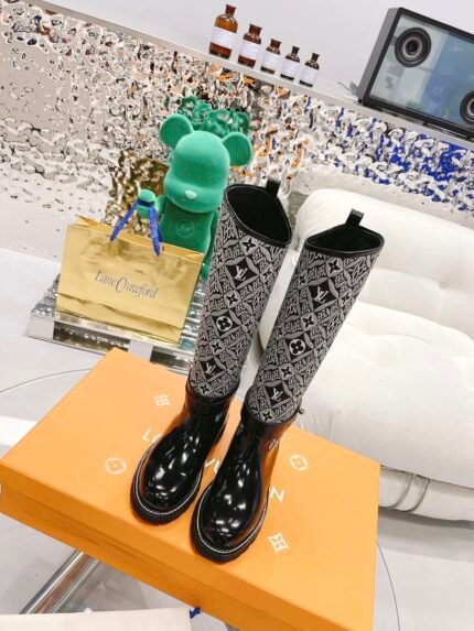 Louis Vuitton flat boots
