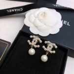 Chanel pearl earrings