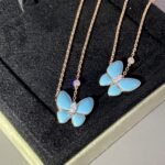 Van Cleef&Arpels' new blue butterfly necklace