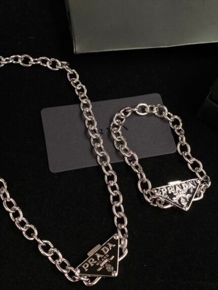 Prada set necklace bracelet
