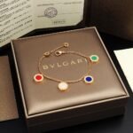 Bulgari Precision Double sided Color Shell Bracelet