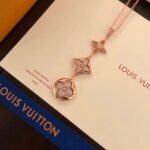 Louis Vuitton Three Flower Full Diamond Necklace - Image 2