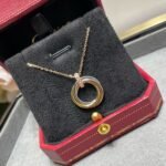 Cartier three ring necklace