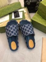 GUCCI summer's latest limited edition platform slippers - Image 9
