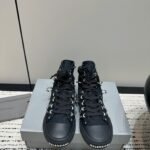 Balenciaga's latest denim vintage print worn out pair shoes