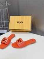 Fendi classic F button slippers - Image 3