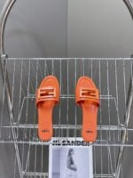 Fendi classic F button slippers - Image 6