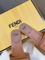 Fendi classic F button slippers - Image 7