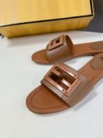 Fendi classic F button slippers - Image 8