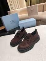 PRADA Classic Triangle Logo Single Shoes - Image 3