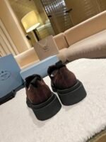 PRADA Classic Triangle Logo Single Shoes - Image 5