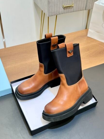 Prada lace-up ankle Doc Martens