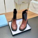 Prada lace-up ankle Doc Martens