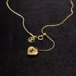 Louis Vuitton Free Stretch Heart Gold Necklace - Image 4