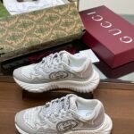 Gucci Ripple Series Interlocking G G Ripple Bottom Couple's Sports Shoes