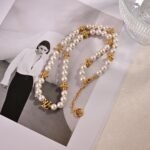 Louis Vuitton Letter Pearl Bracelet - Image 3