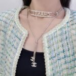 Chanel's new large double necklace