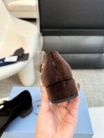 Prada chunky heels and bow Mary Jane shoes - Image 7