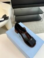 Prada chunky heels and bow Mary Jane shoes - Image 2