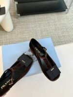 Prada chunky heels and bow Mary Jane shoes - Image 5