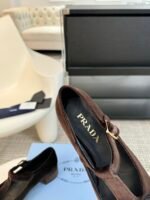 Prada chunky heels and bow Mary Jane shoes - Image 8