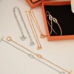 Hermes OT Buckle Full Diamond Necklace - Image 7